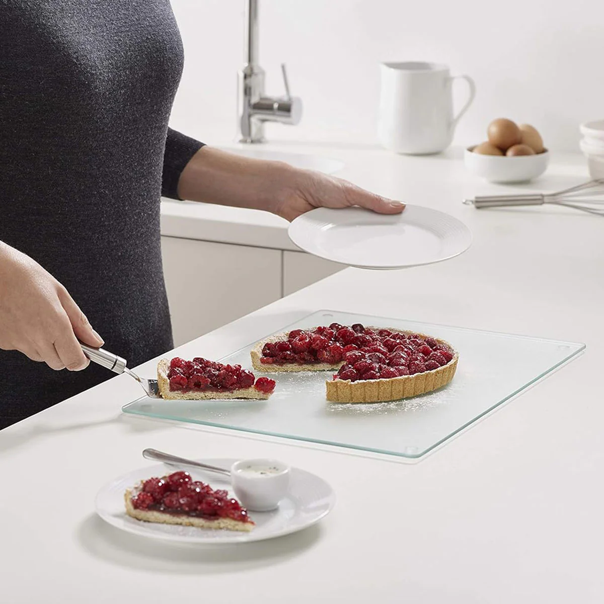 Tabla de corte de cristal Joseph Joseph - Imagen 5