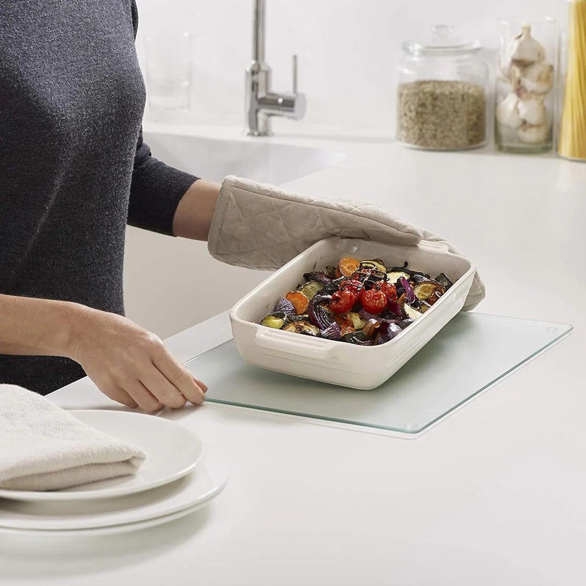 Tabla de corte de cristal Joseph Joseph - Imagen 7