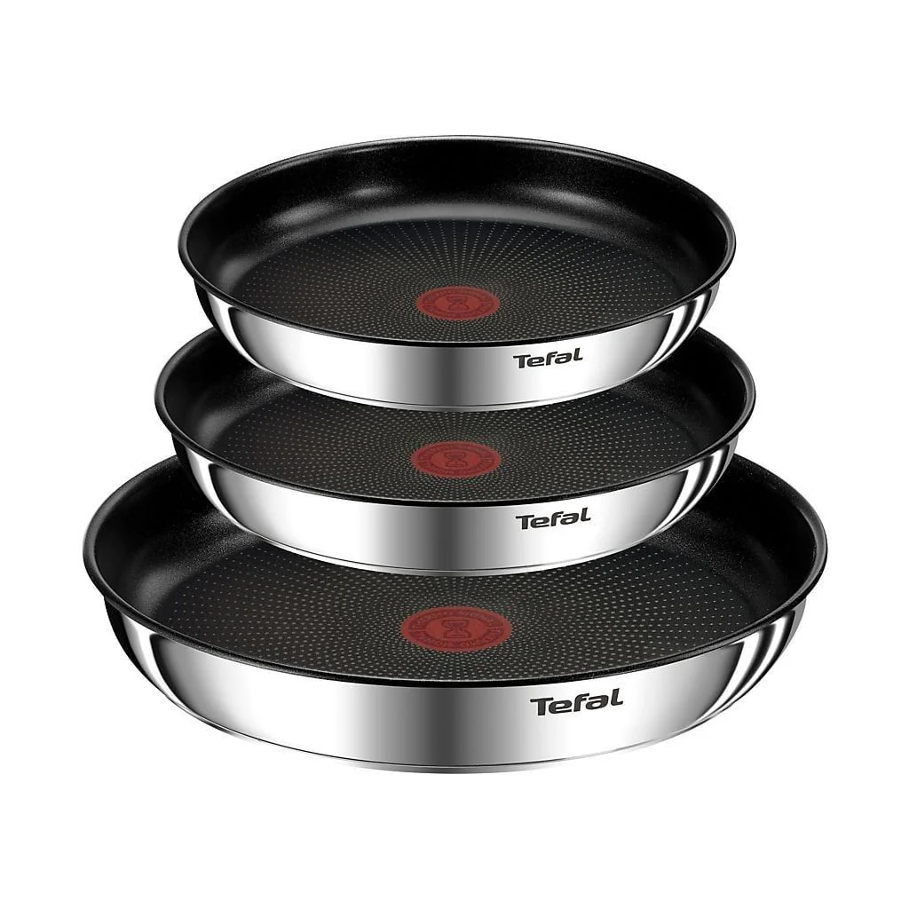 Conjunto de 3 sartenes y mango Ingenio Emotion Tefal 22, 24 y 28 cm - Imagen 4