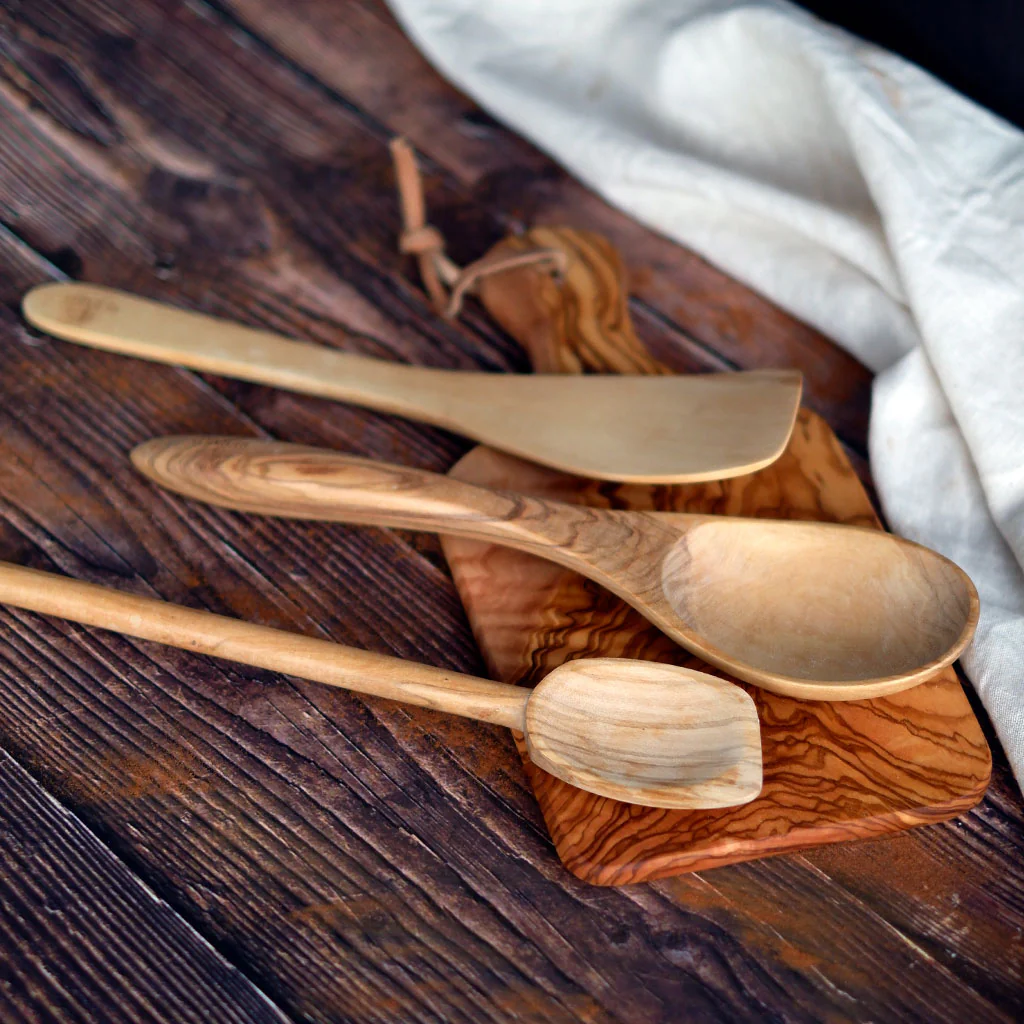 Cuchara de madera de olivo Bérard - Imagen 6